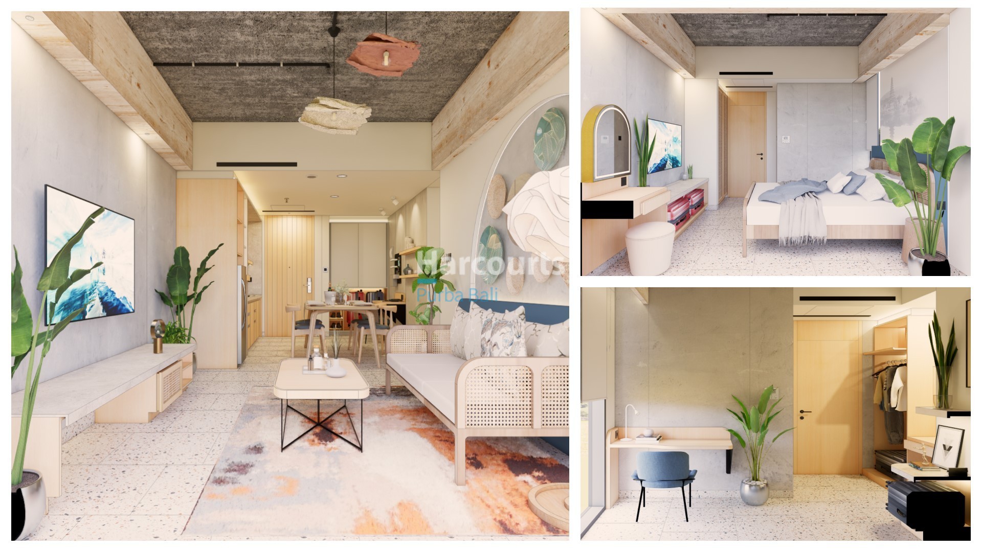 Two Bedrooms Apartment With Ocean Views in Pererenan: Space And Serenity