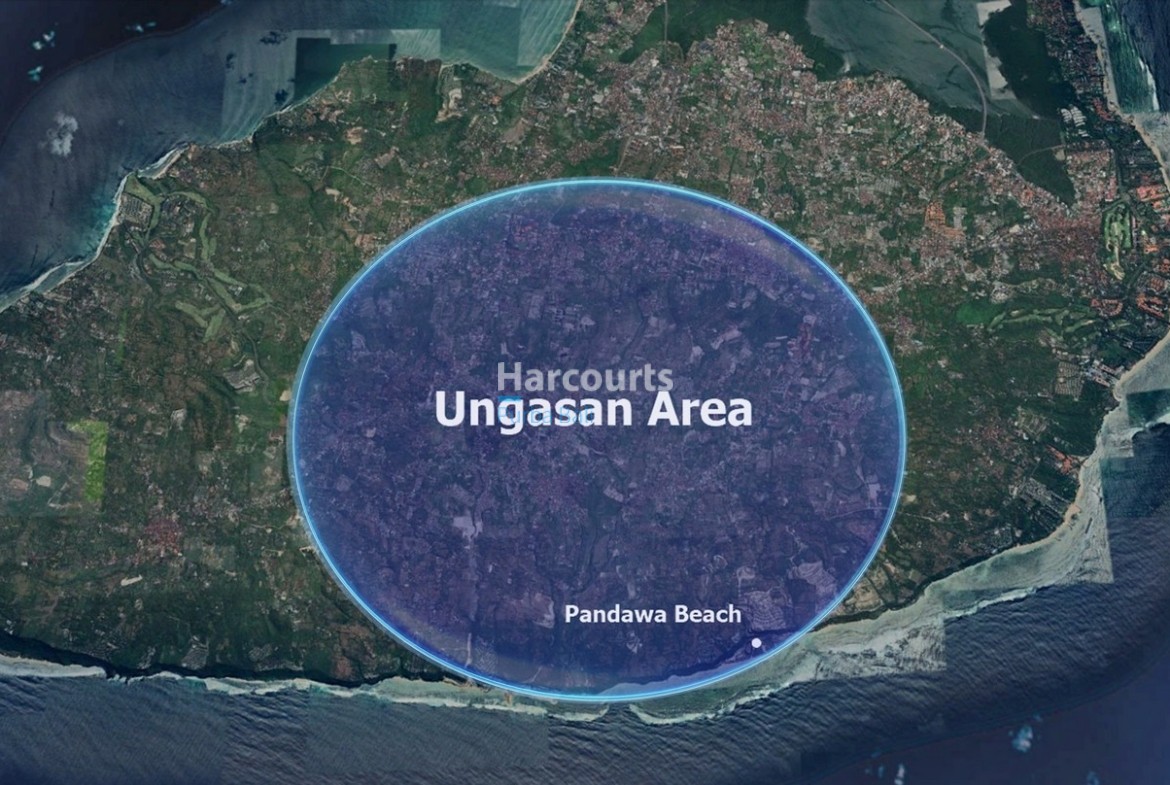 Ungasan - Pandawa Beach [Satellite] Bali