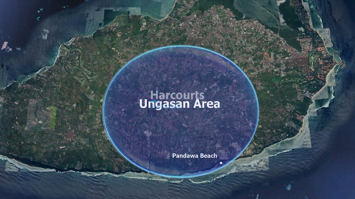 Ungasan - Pandawa Beach [Satellite] Bali