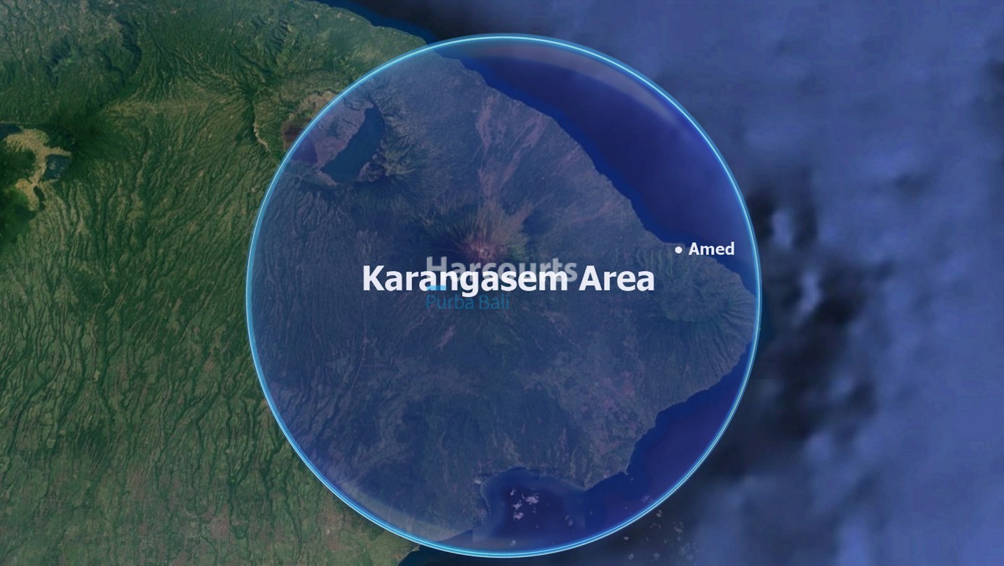 Karangasem - Amed Bali [Satellite]
