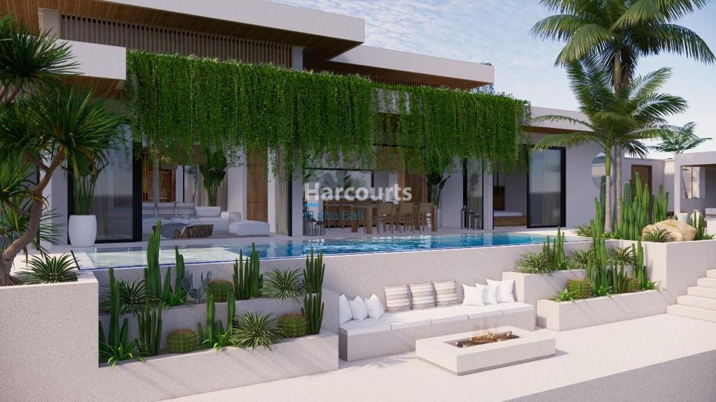 3D Render of exceptional Ocean View Luxury Villa in Ungasan, Bali