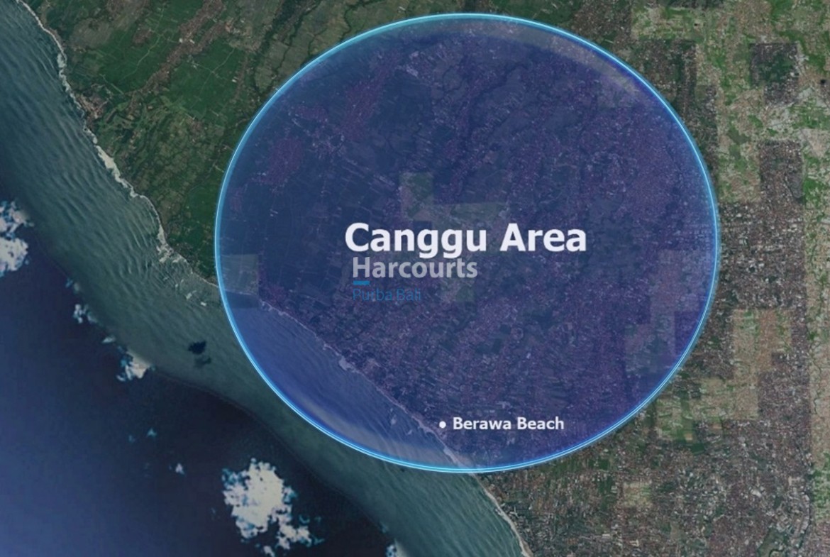 Canggu - Berawa Beach [Satellite] Bali