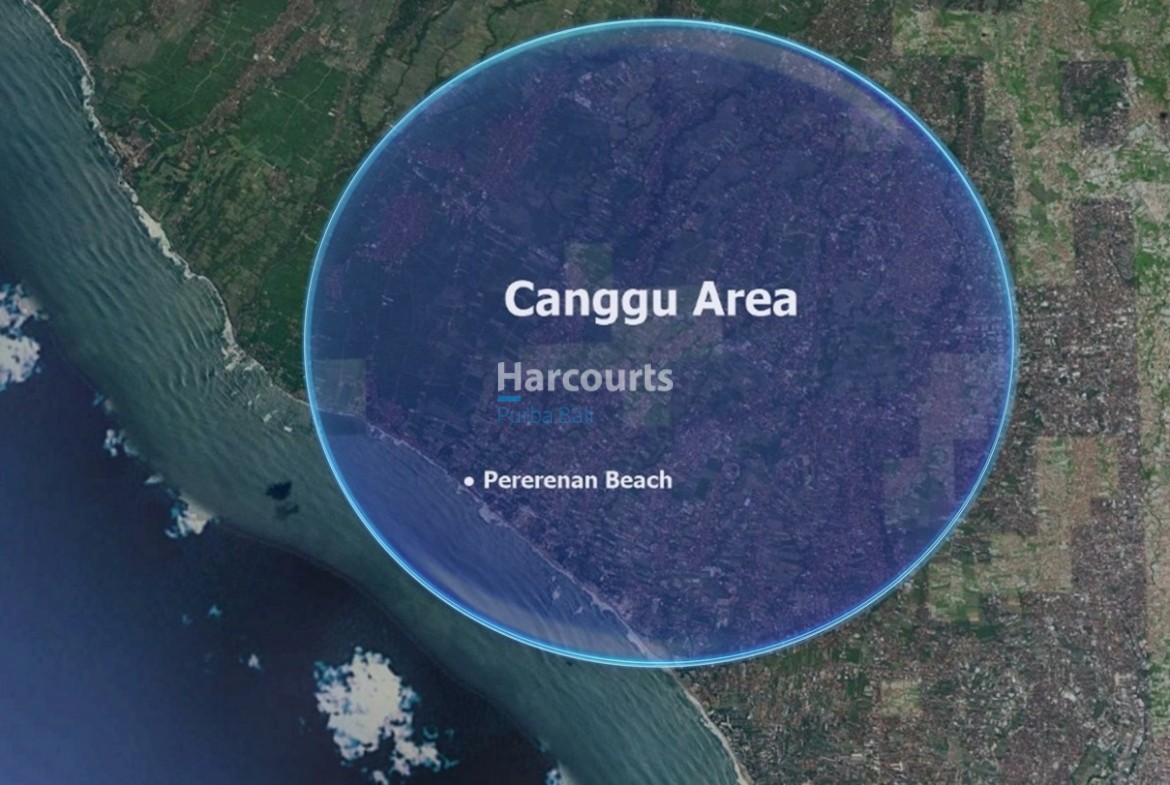 Canggu - Pererenan Beach [Satellite] Bali
