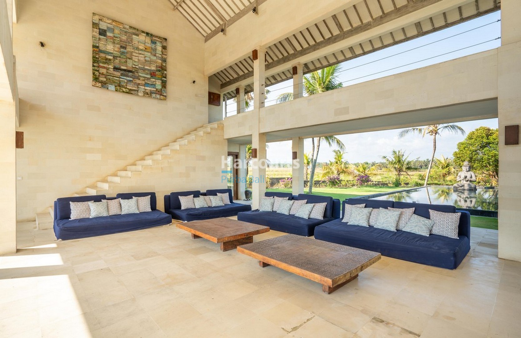 Luxury Villa in Tabanan Bali for sale, Beraban, 6-Bedroom Beachfront
