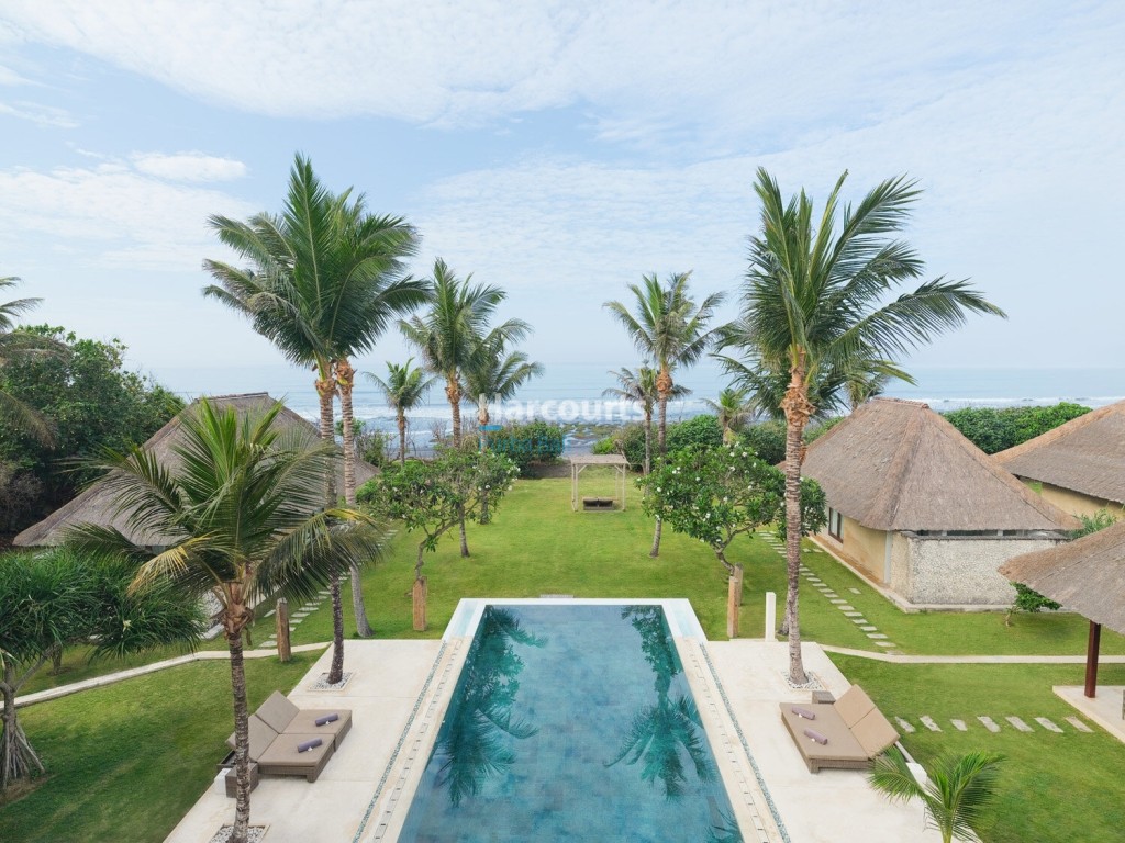 Freehold Beachfront Villa for Sale – a Palatial Estate in West Coast Bali