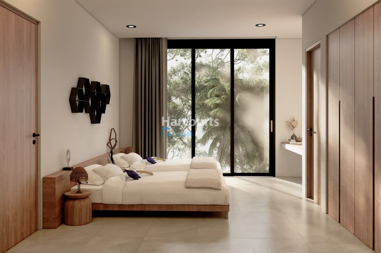 Bingin Villa Five Bedroom Tiled Floors Tropical View