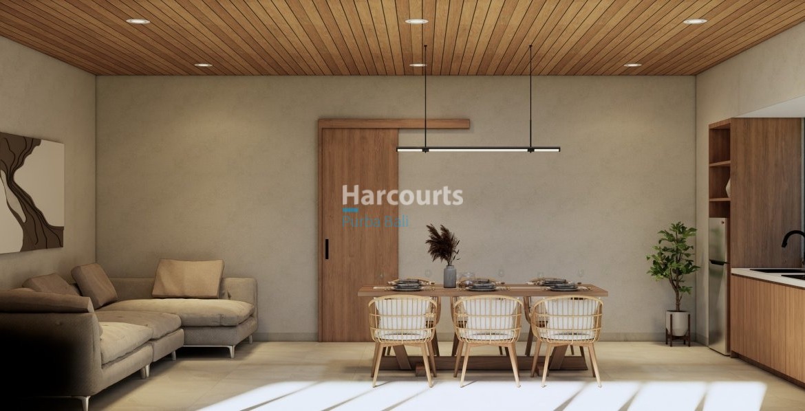 Bingin Villa Leasehold Wood Ceiling Dining Area