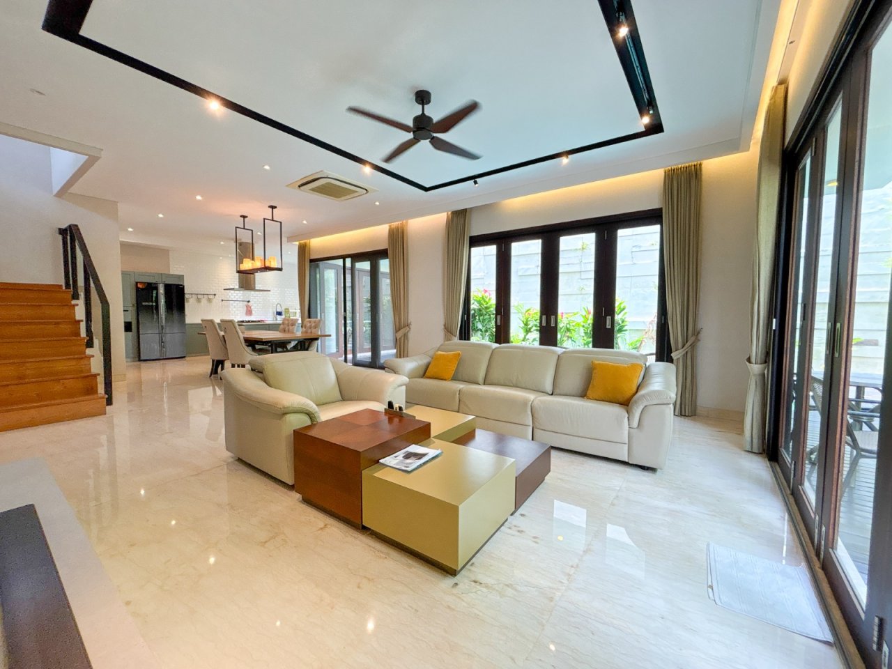 Cozy Sofa Living Viewing Luxury Ample