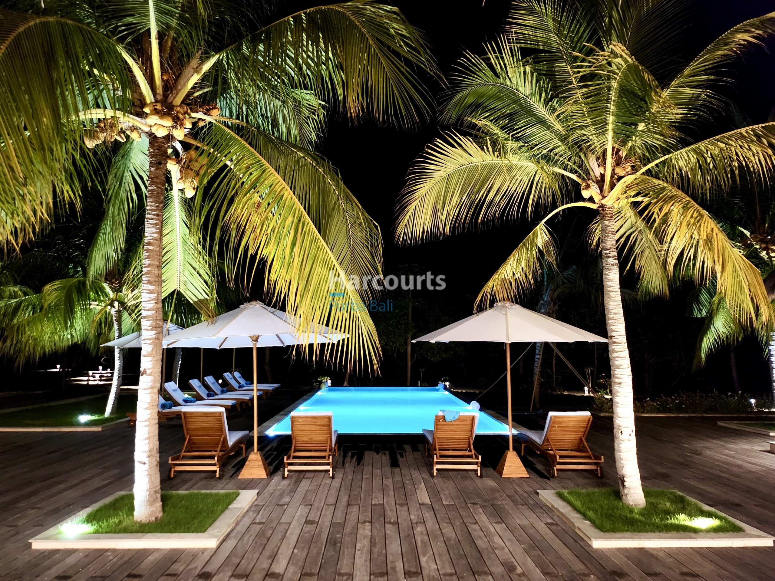 opportunity-purchase-freehold-resort-swimming-pool-night