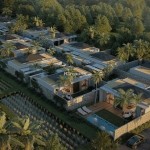 Villa Master Plan In Bali Payangan Located In The Middle Of Rice Fields And Tropical Forests