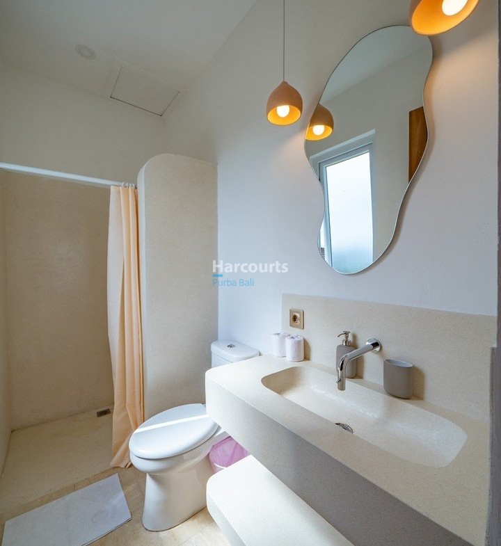 Canggu Kayu Tulang Apartment Bathroom Modern Minimalist Sink