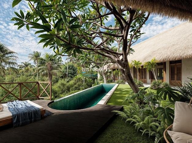 Kaba Kaba Villa Jungle Pool Alang Alang Roof