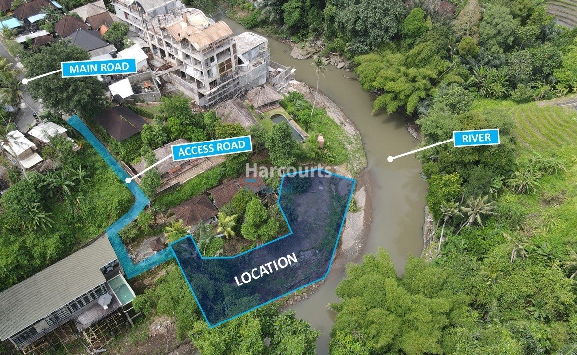 Cepaka Riverfront Land Offered Real Estate Bali