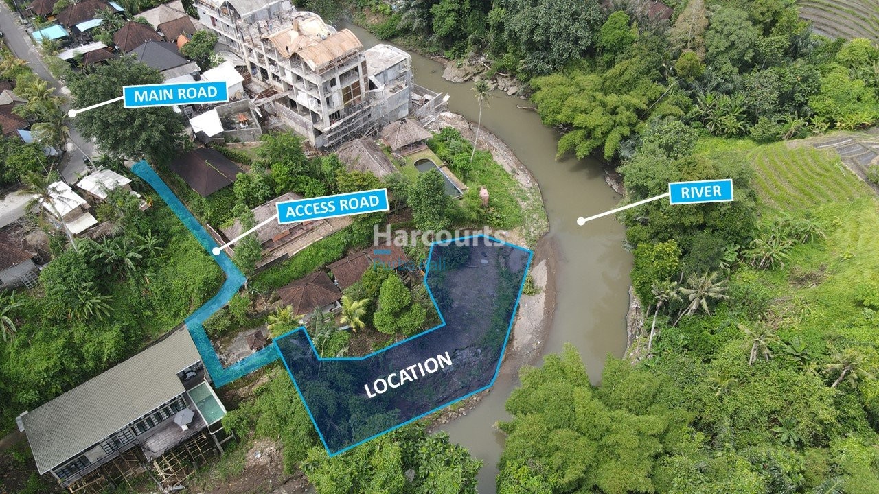 Cepaka Riverfront Land Offered Real Estate Bali