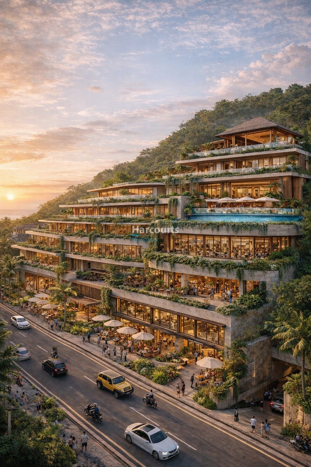 Main Road Frontage Sunset Luxury Living