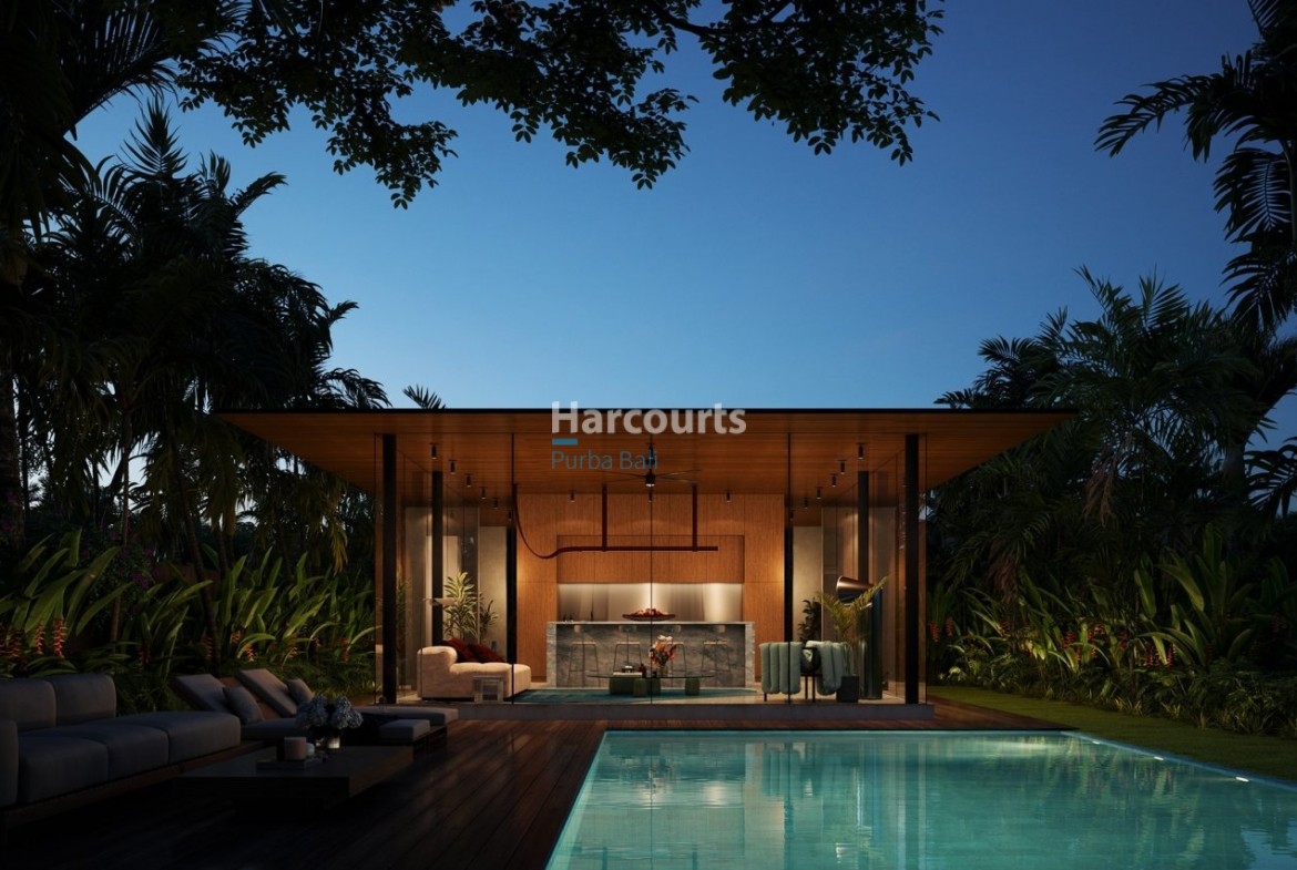 Nyanyi Contemporary Freehold Villa Ricefield View