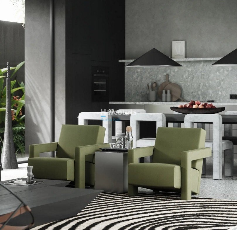 Striking Architectural Villa Nuanu Bali Home