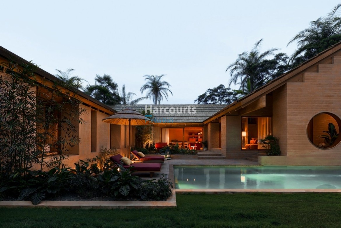 Wellness Focused Freehold Bedroom Villa Ricefield View