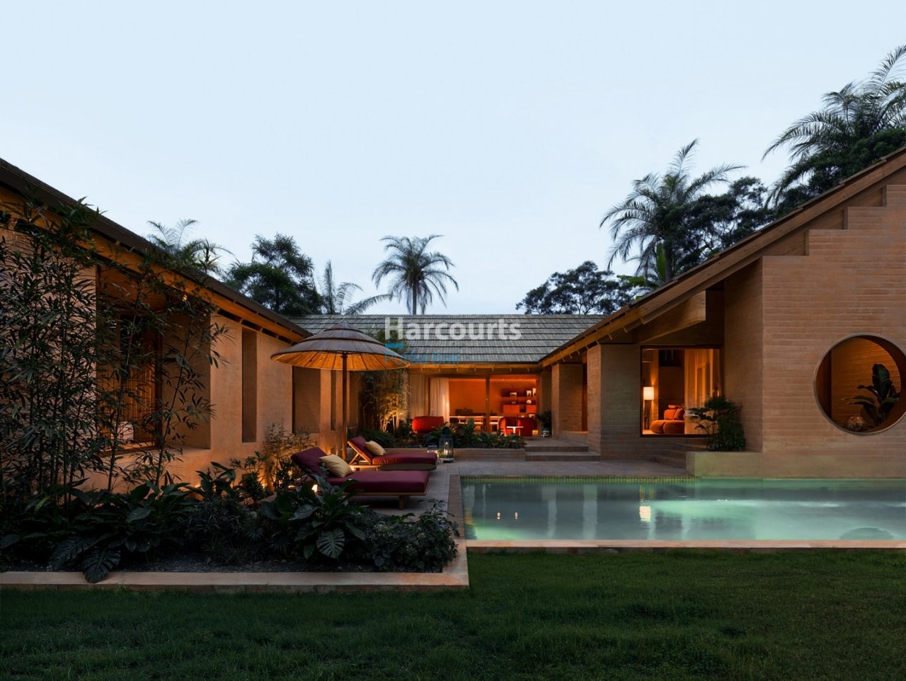 Wellness Focused Freehold Bedroom Villa Ricefield View