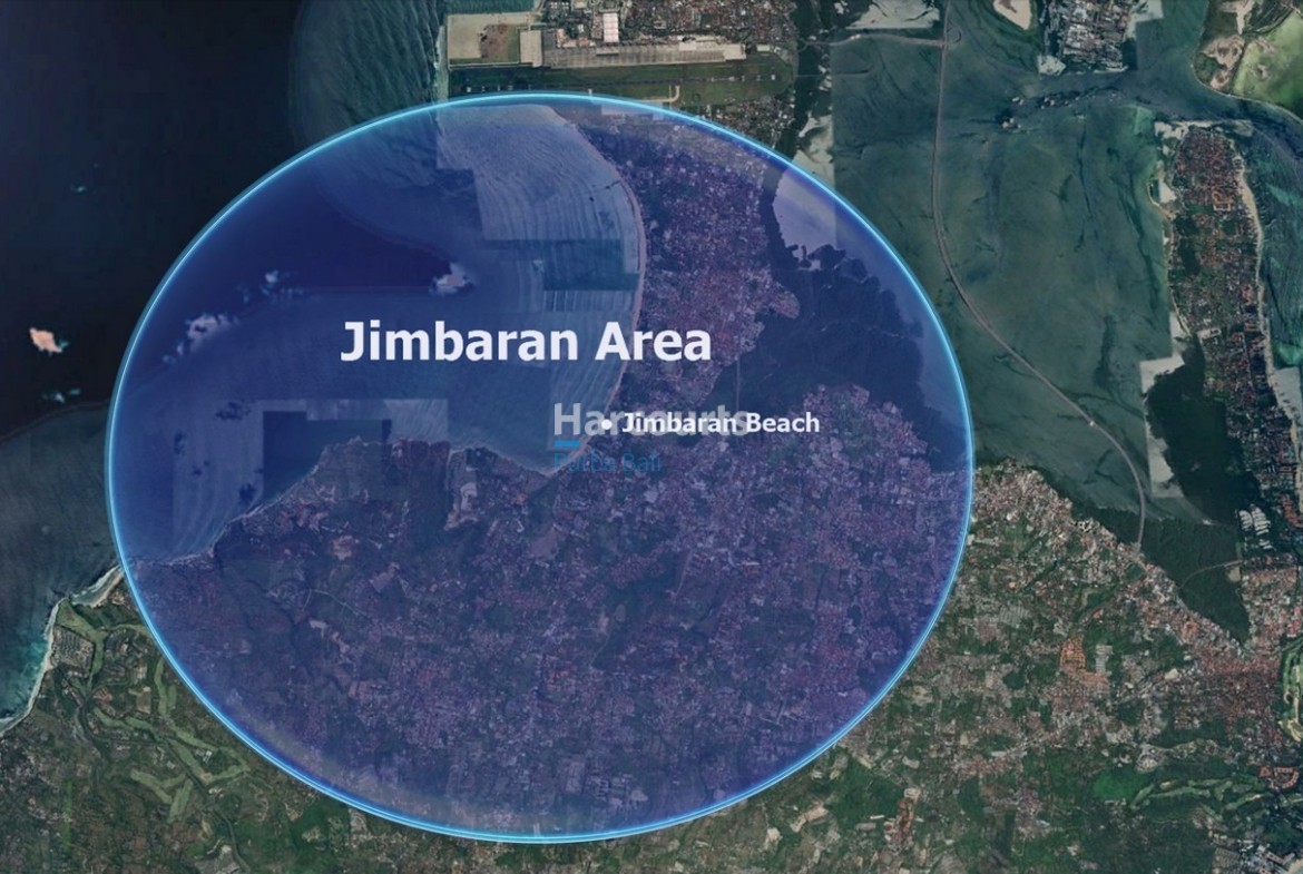 Jimbaran Jimbaran Beach Satellite