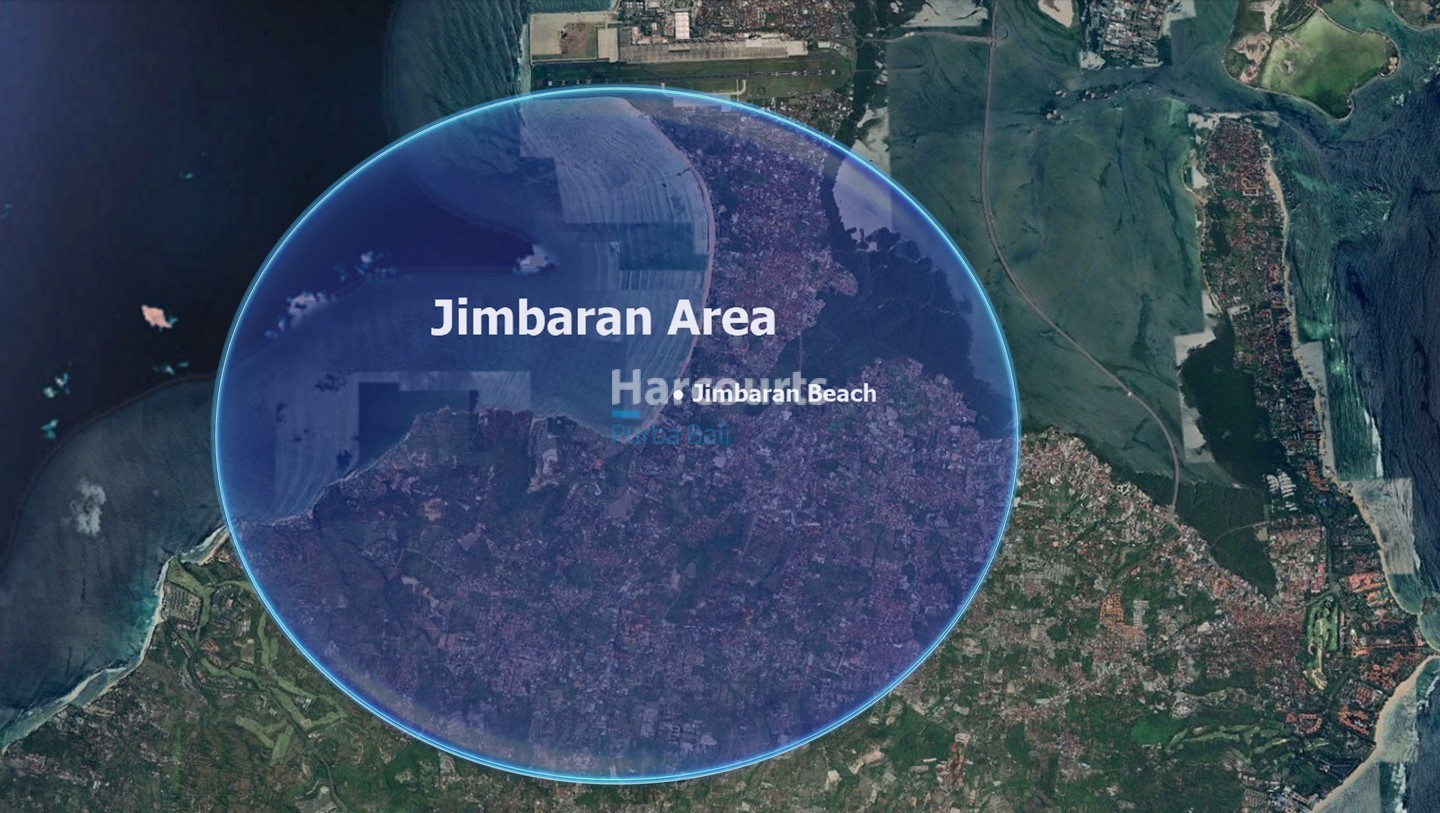 Jimbaran Jimbaran Beach Satellite