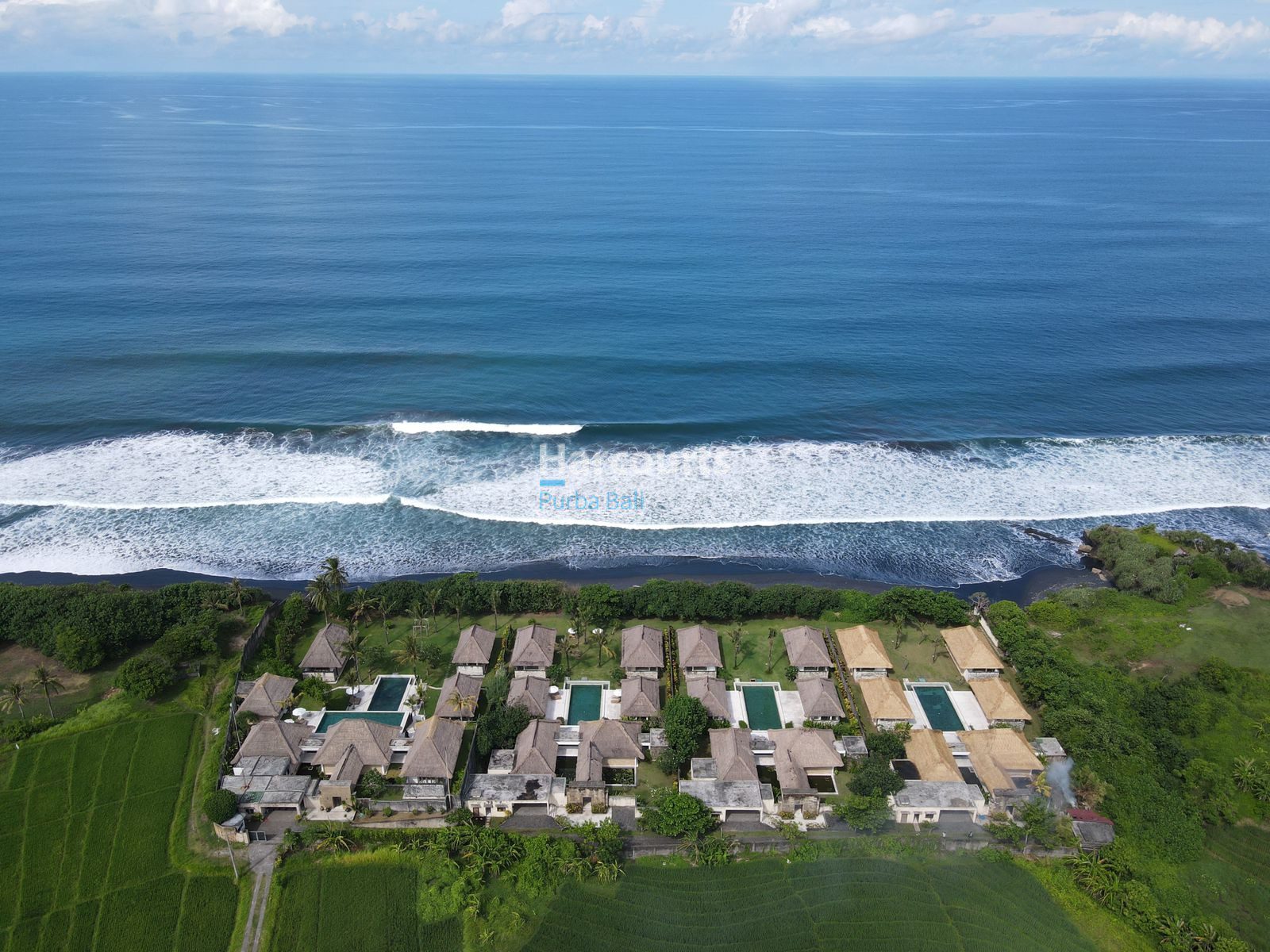 Freehold Beachfront Villa for Sale, Beraban, Bali West Coast