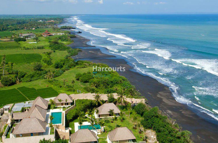 Freehold Beachfront Villa for Sale, Beraban, Bali West Coast
