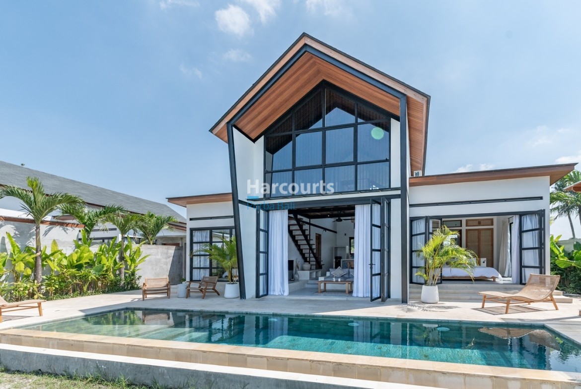 Perfect Work from Home Villa in Tabanan Bali with rice field views