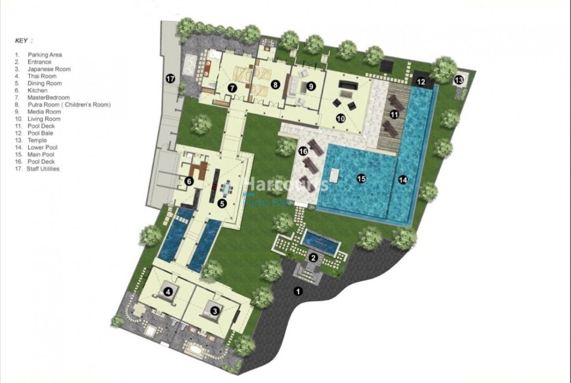 Spacious Luxury Villa Layout