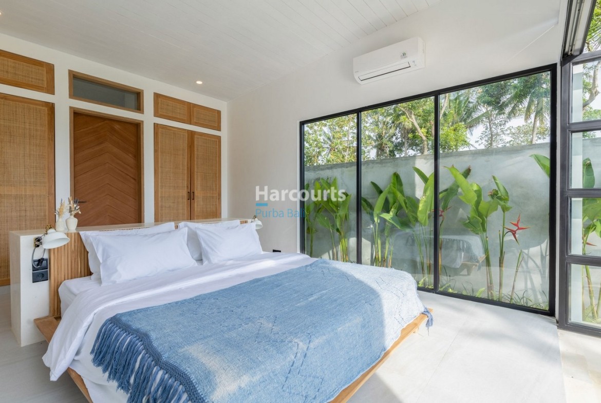 Perfect Work from Home Villa in Tabanan Bali with rice field views