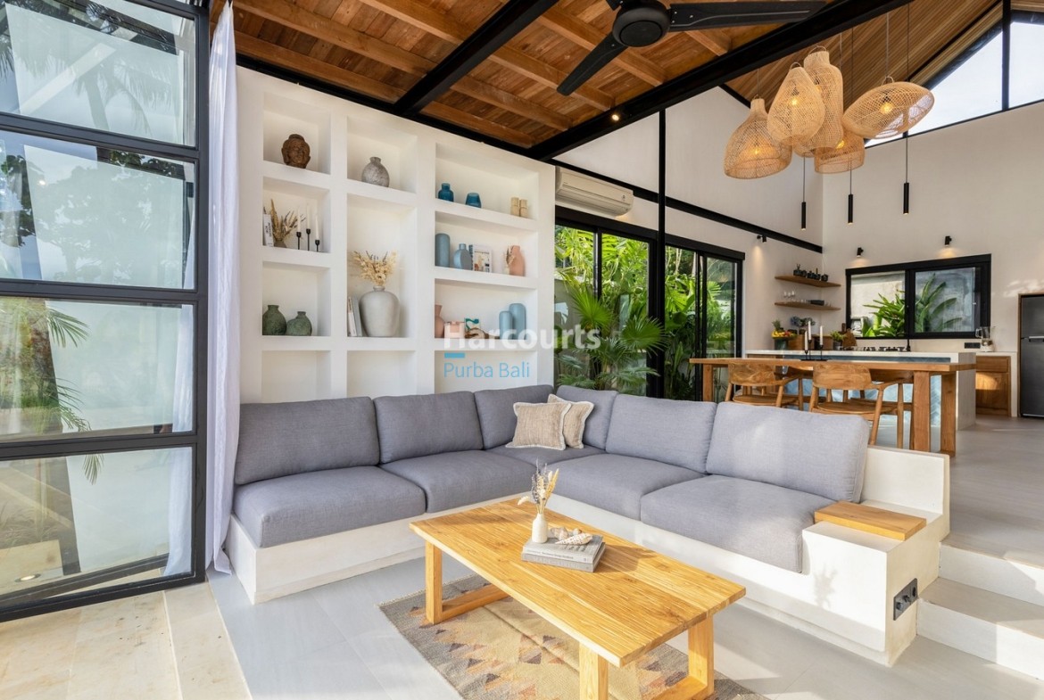 Perfect Work from Home Villa in Tabanan Bali with rice field views