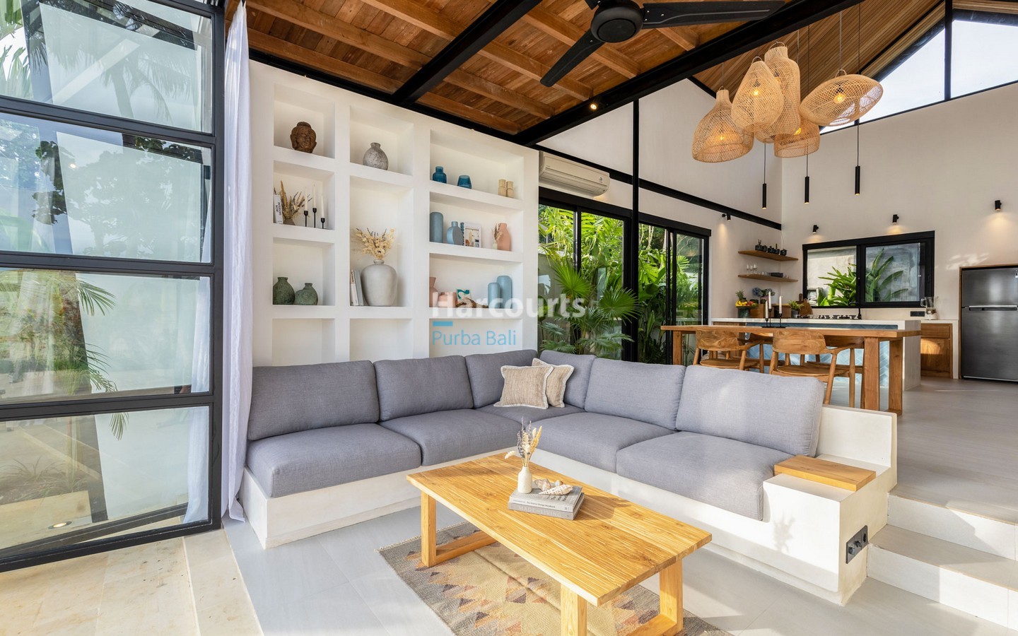 Perfect Work from Home Villa in Tabanan Bali with rice field views