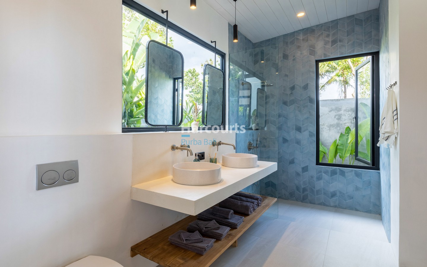 Perfect Work from Home Villa in Tabanan Bali with rice field views