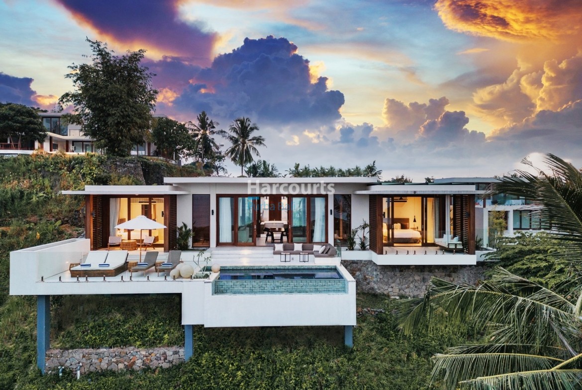 Luxury Lombok 2 Bedroom Villa, Hillside Ocean View
