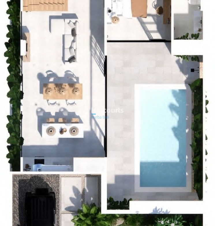 Floorplan Resort Style Luxury Villas in Bingin Bali