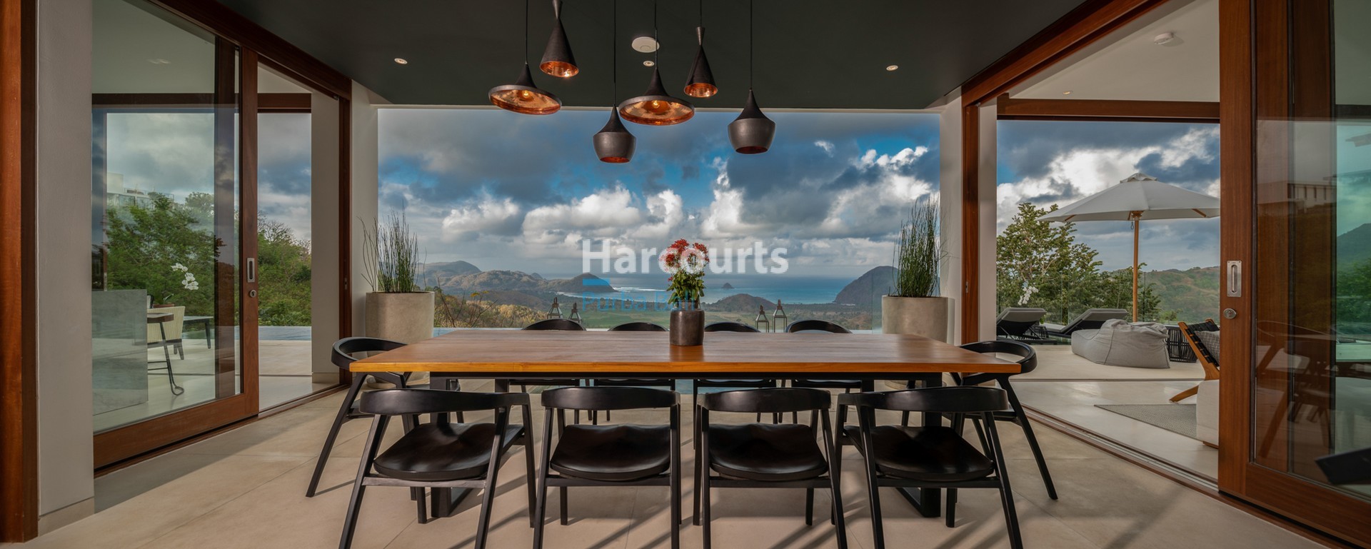Nestled into the hillside in South Lombok, the villa has a private infinity pool offering stunning panoramic ocean views all fully managed with access to daily butler and housekeeping services.