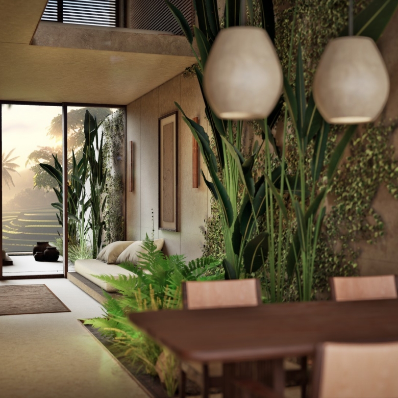 Contemporary Boutique Villas in Pererenan, Canggu, Bali