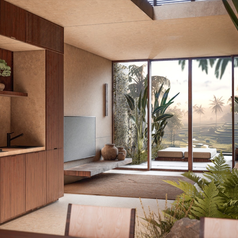 Contemporary Boutique Villas in Pererenan, Canggu, Bali