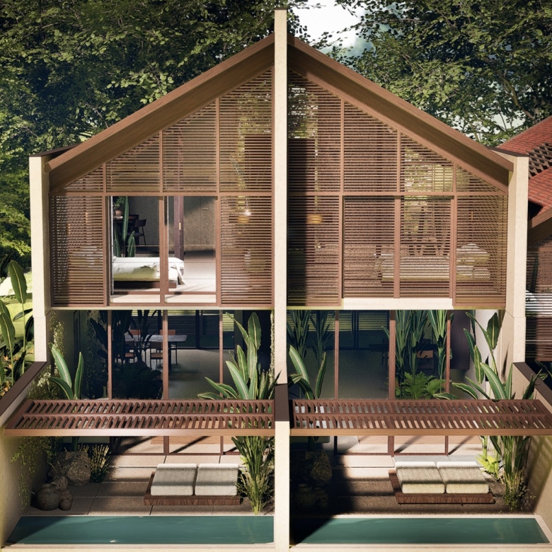 Contemporary Boutique Villas in Pererenan, Canggu, Bali