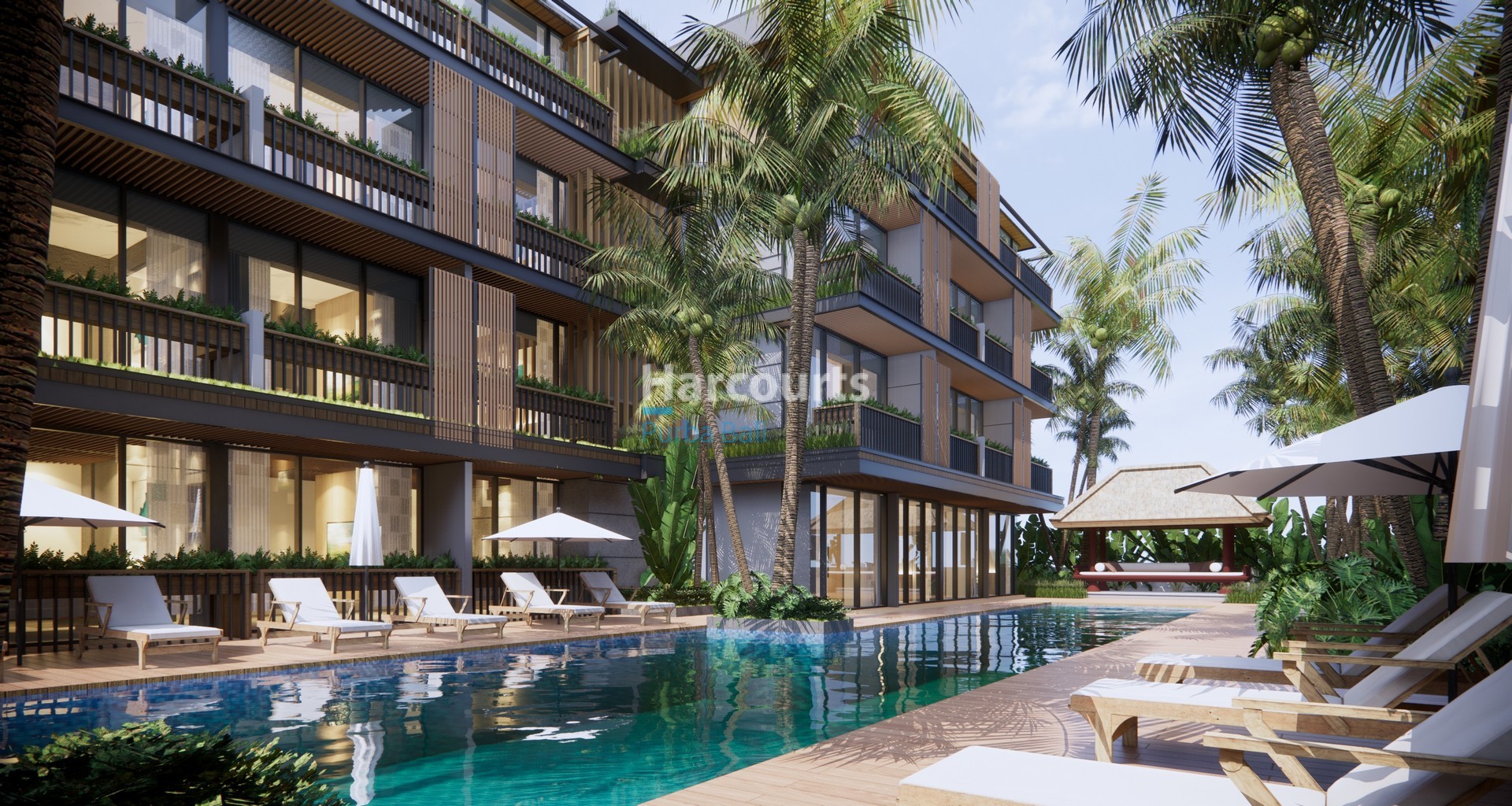 Turnkey Leasehold Apartment Investment Opportunity Perenan Bali with Ocean Views