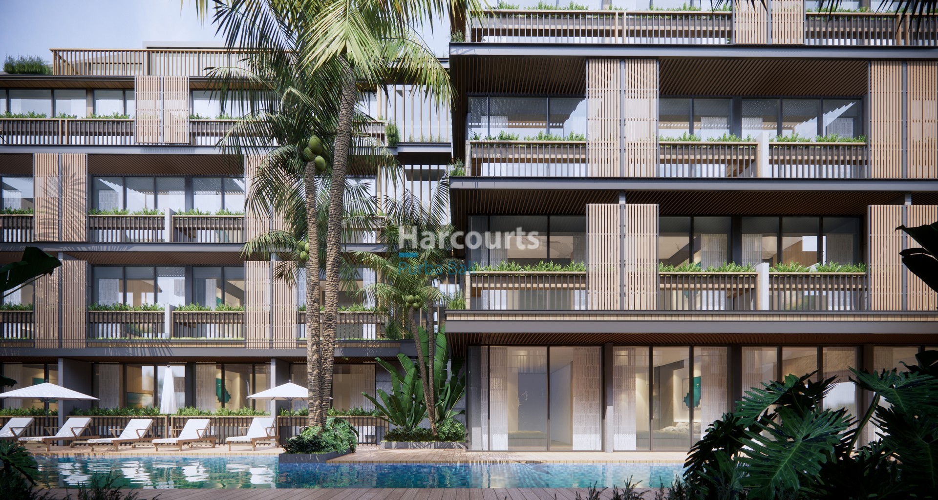 Turnkey Leasehold Apartment Investment Opportunity Perenan Bali with Ocean Views