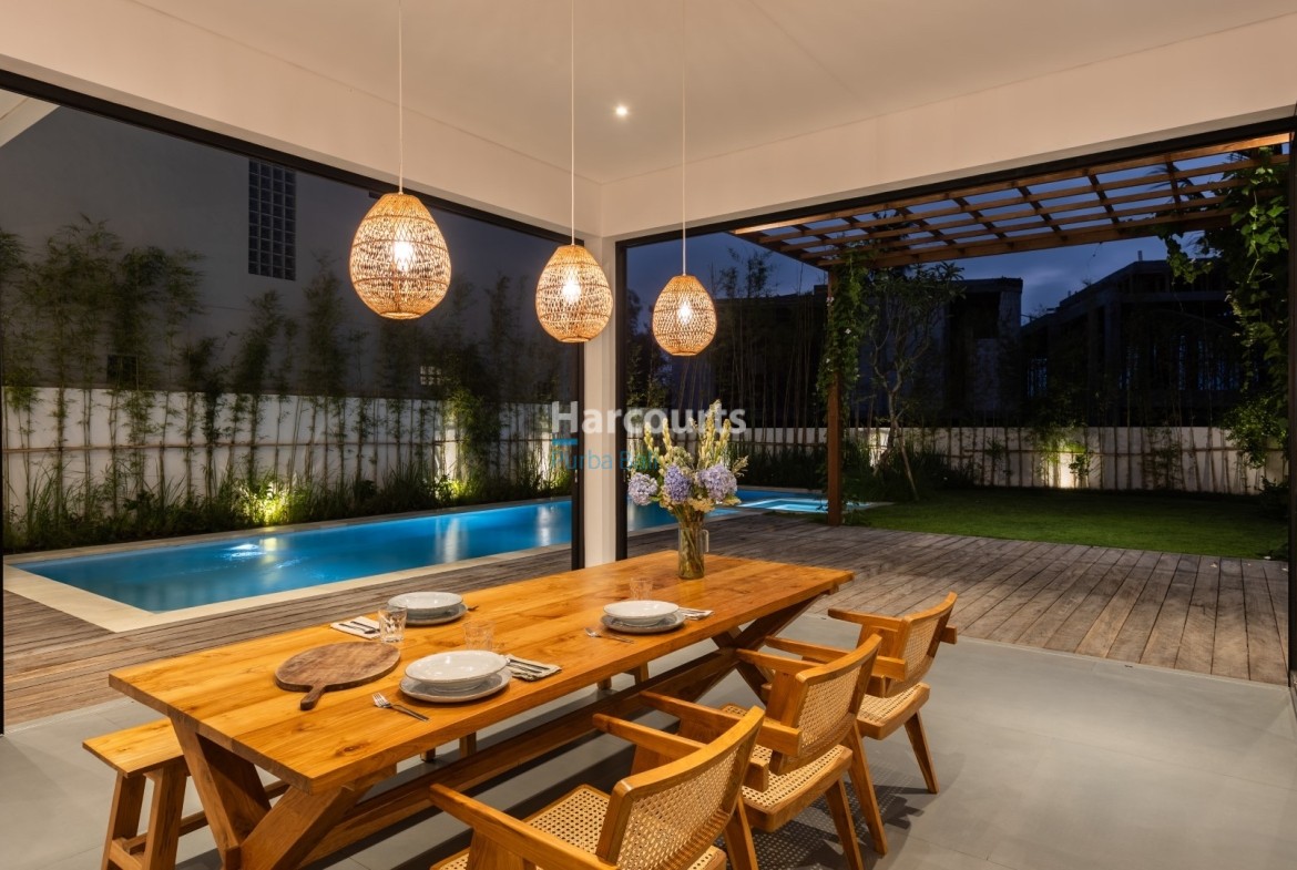 3-Bedroom Modern Villa in Pererenan Bali for Leasehold