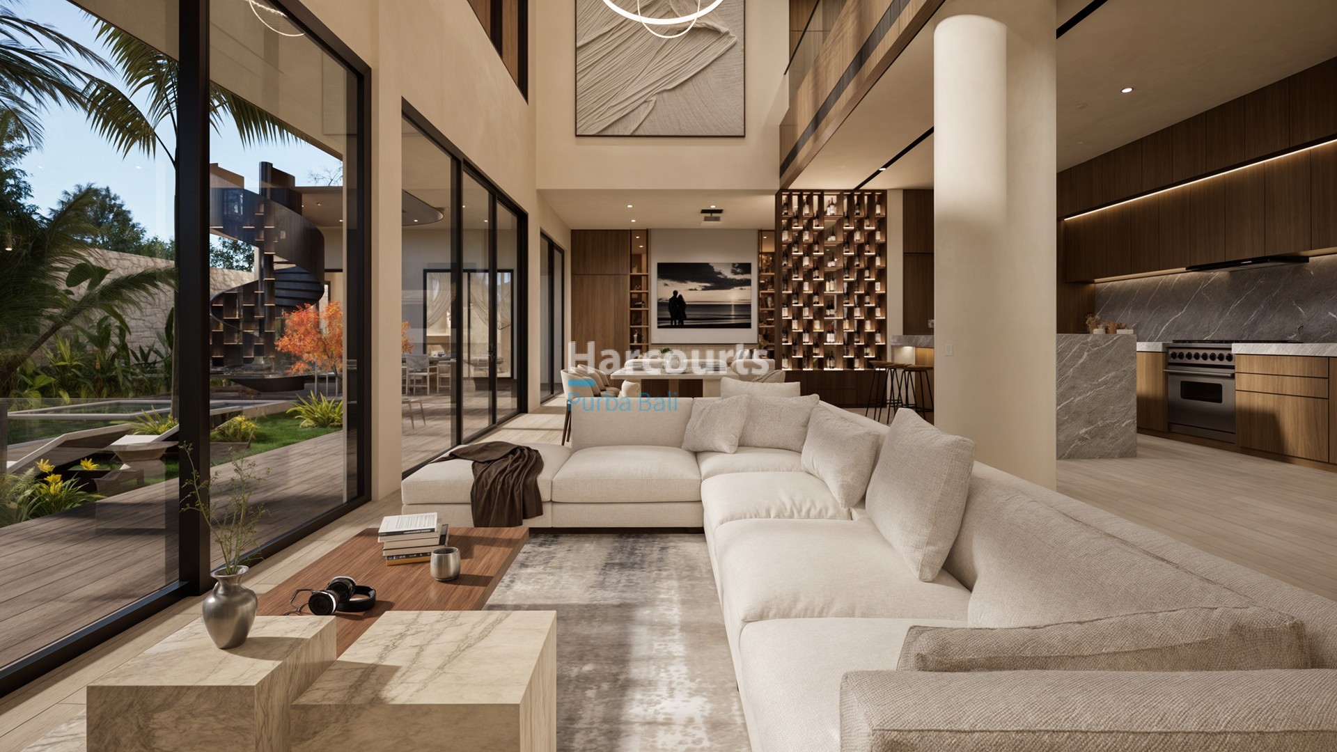 Luxury Villa Interior Living Room Design 03