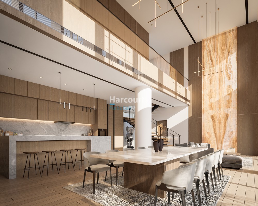 Modern Tropical Villa Facade Pool View 01