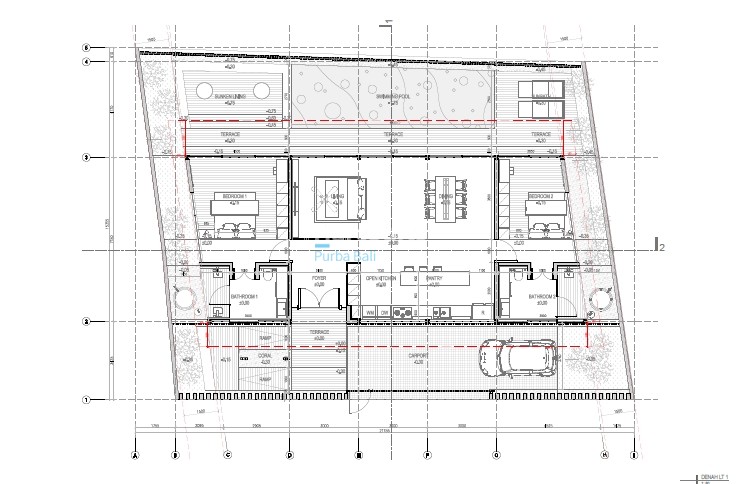 Floorplan Villa 1