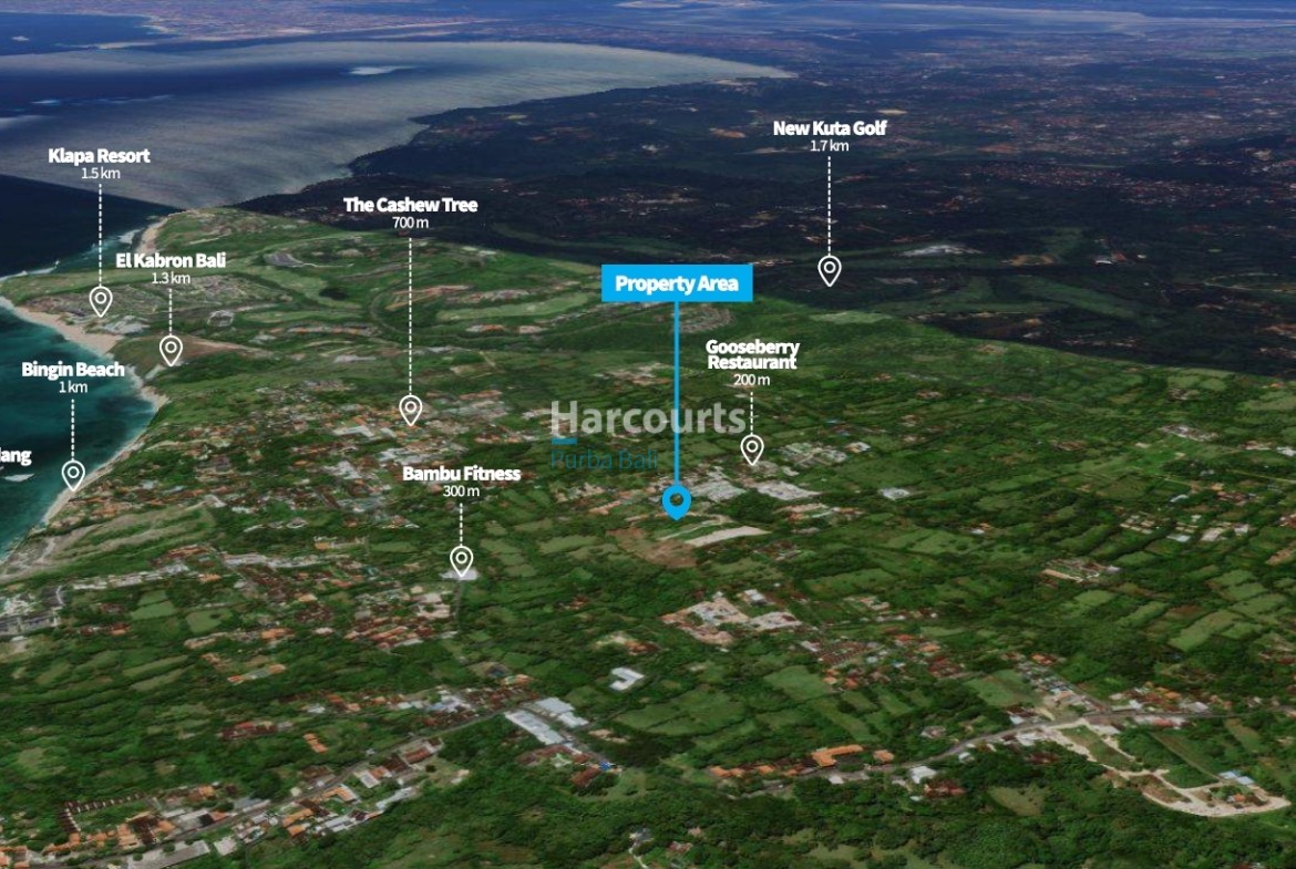 Satelite Pictures Bingin Land