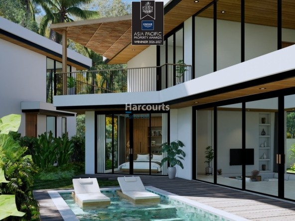 Bingin Bali Villa Leasehold Poolside Loungers