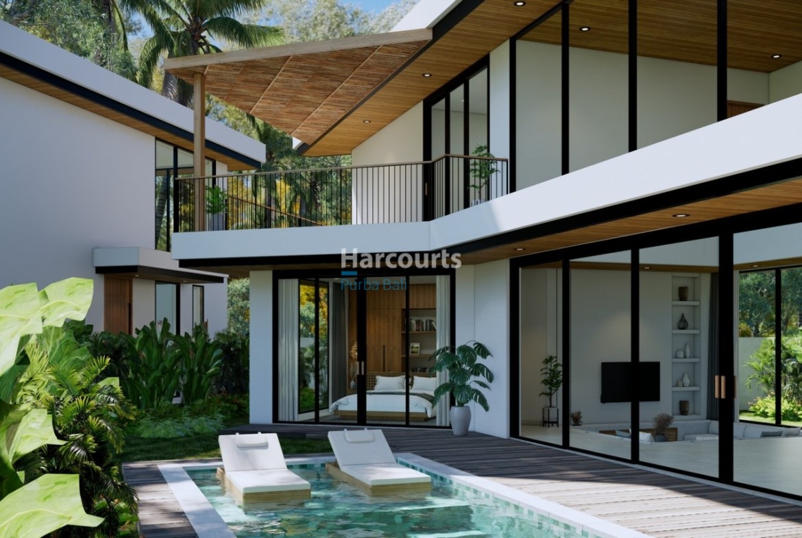 Bingin Bali Villa Leasehold Poolside Loungers