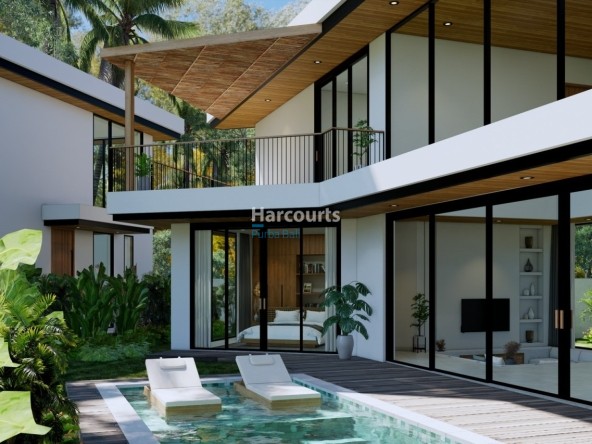 Bingin Bali Villa Leasehold Poolside Loungers