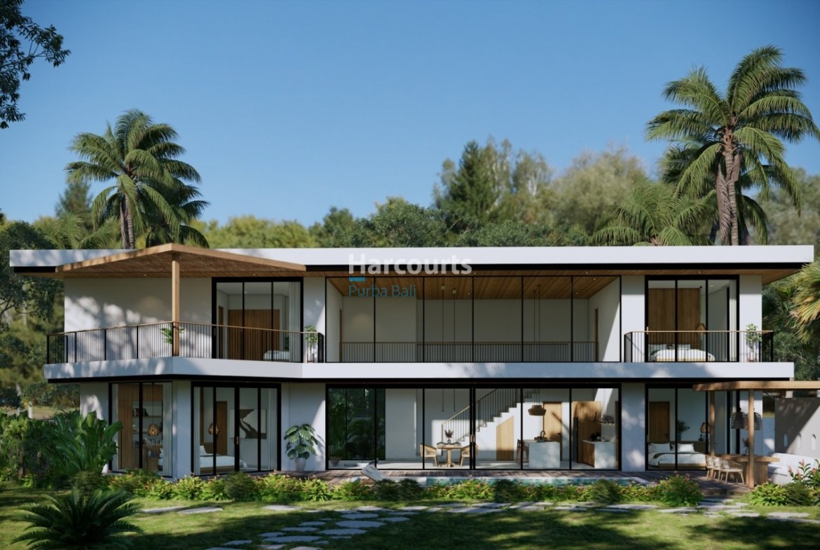 Bingin Bali Villa Leasehold Two Story Modern Facade